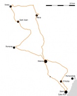 Karte Cala d'Or � Felanitx � Sineu � Porreres