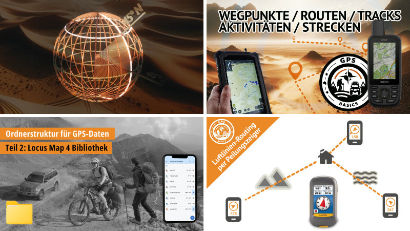GPS-Wissen: Karten, Planung, Navigation