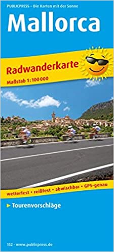 Radwanderkarte Mallorca