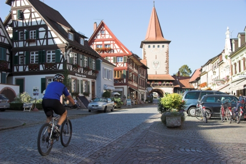 Historische Altstadt mit Obertorturm Gengenbach