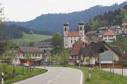 Ortseingang von Schapbach